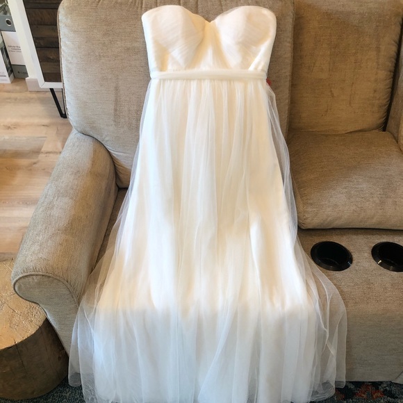 anthro BHLDN tulle wedding dress by Jenny Yoo, 10 - Picture 7 of 16